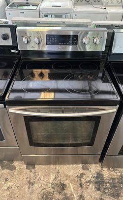 Samsung Electric Stove Stainless Steel With Self cleaning
