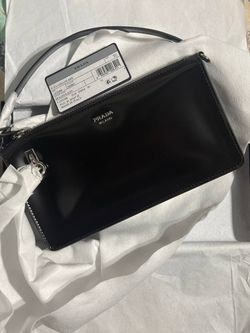 Antiqued leather pouch