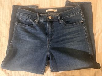 Levi's 311 Shaping Skinny Capri Jeans Dark Wash - Size 30