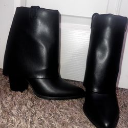 STEVE MADDEN cuffed texan boot 