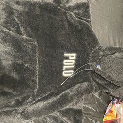 polo hoodie large