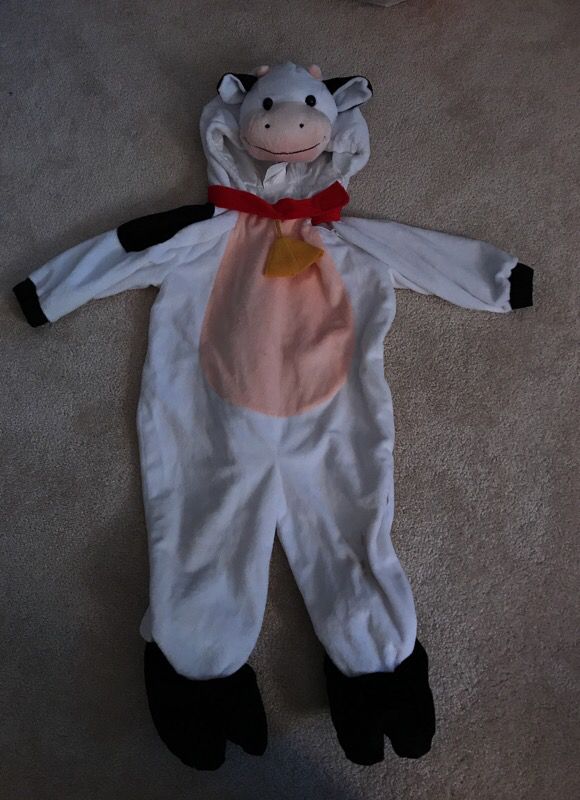 Cow costume. 12-24 months