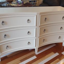 Beautiful Big White Dresser 