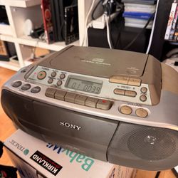 Sony Radio Cassette Cd Player 