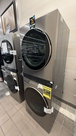 LG STACKABLE WASHER AND DRYER