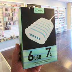 6 port desktop charger
