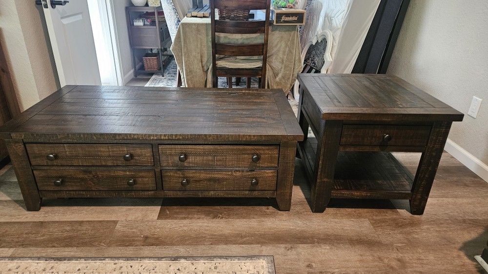 Macy's Benchwright Coffee & End Table