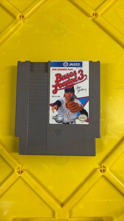 Bases loaded 3 NES game