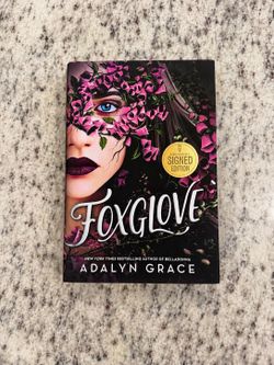 Foxglove by Adalyn Grace | Signed Barnes & Noble Exclusive Edition | First Edition/First Printing | Hardcover