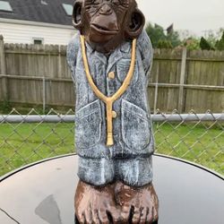 The Monkey Doctor Statue