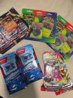 Pokémon TCG Sealed Blister and Box Bundle