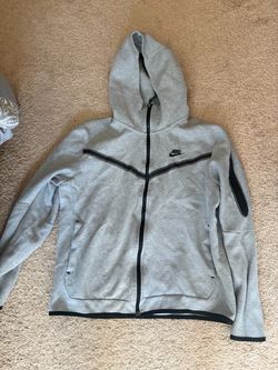Nike Tech Fleece Full-Zip Hoodie Grey