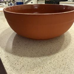 Bowls - Two Terracota serving Bowls