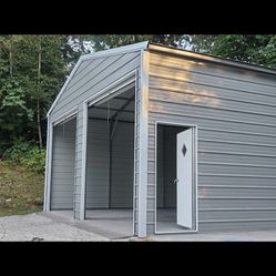 Metal Building Garage 