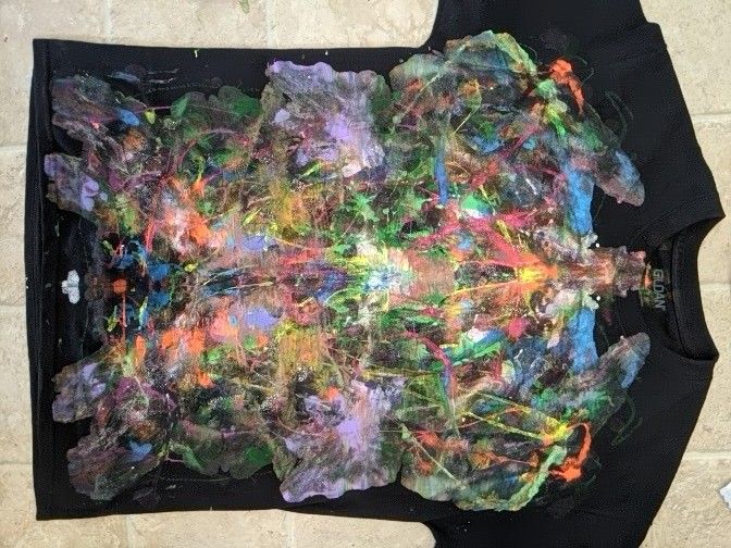 Hand painted Shirts And Canvasses