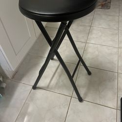 Tall stool for your en suite bathroom, etc
