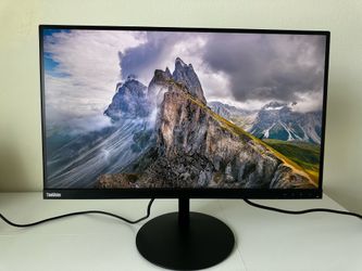Lenovo ThinkVision T27p-10 27” 4K USB-C Monitor - HDMI/DisplayPort