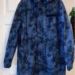 AMERICAN RAG blue Jacket with Hood mens SIZE XL