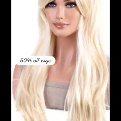 I Sell Wigs Synthetic Cap 26 In Long All New Heat Resistant Beautiful