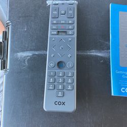 NEW COX REMOTE CONTROL