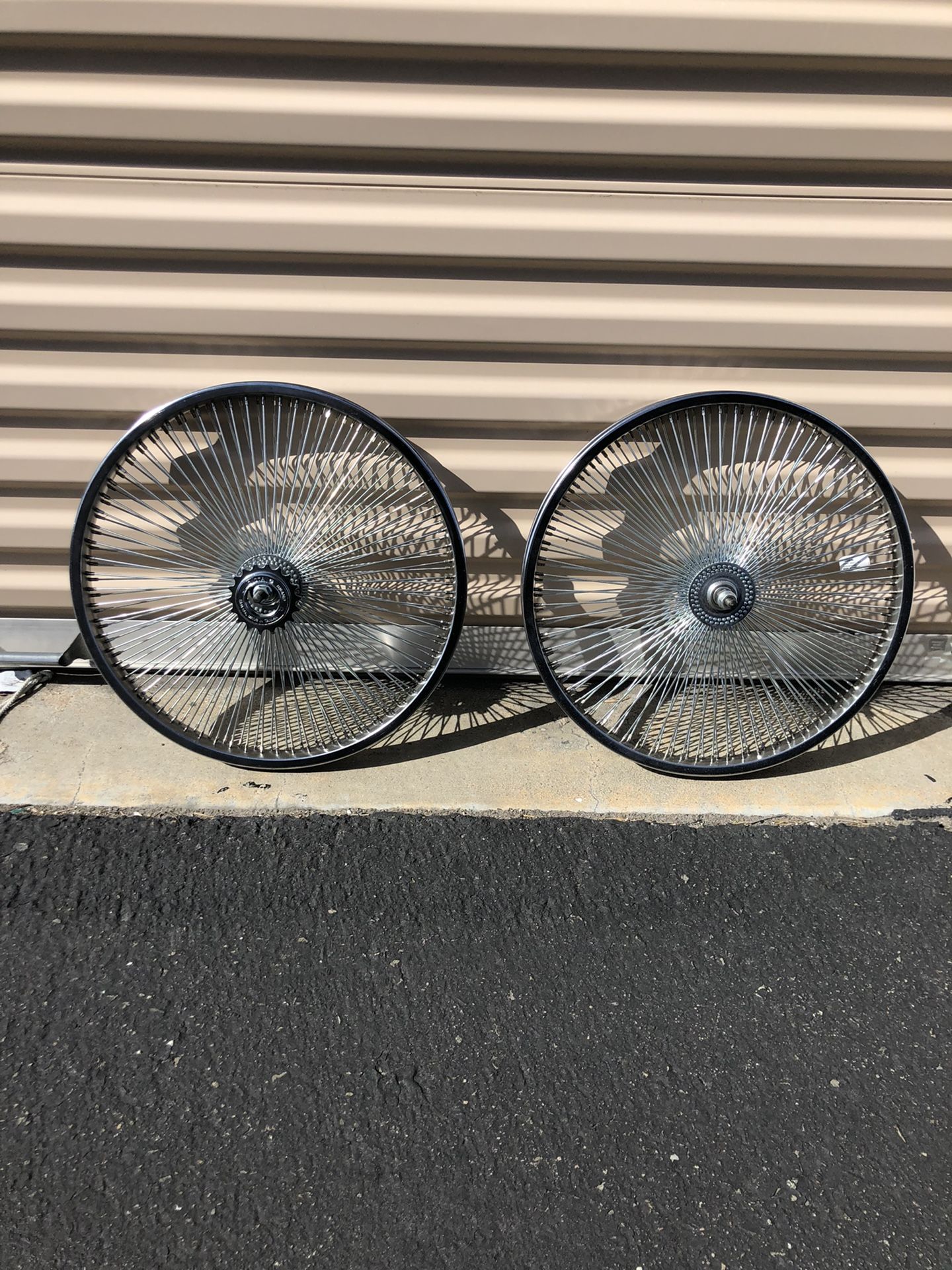 24” Lowrider 100 Spoke Bicycle Rims
