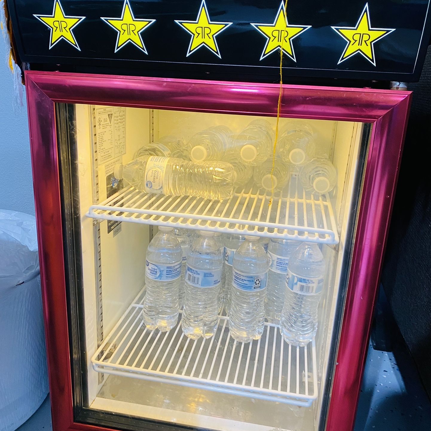 Rockstar mini fridge 2025 for sale