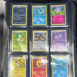Pokémon Full Eeveelution Set Black & White Promo BW87 - BW94 Holo +Bonus Sylveon