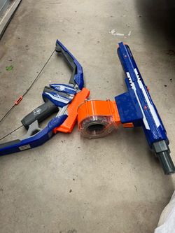 Nerf n strike blaster and stratobow