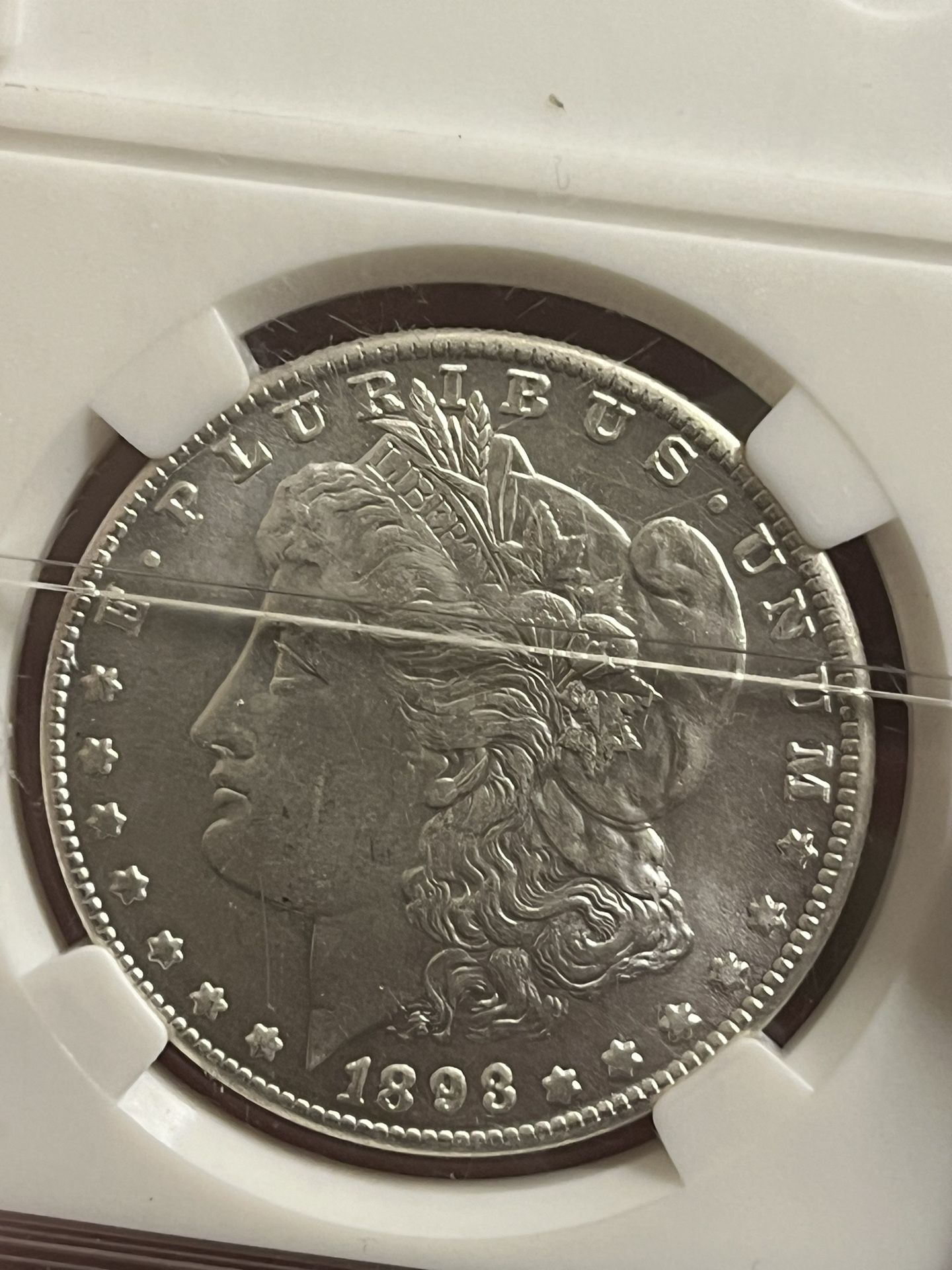 1893 MORGAN SILVER DOLLAR CARSON CITY