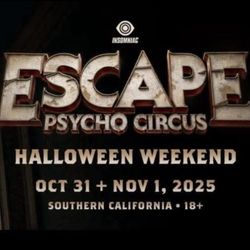 Escape Pyscho Circus Halloween