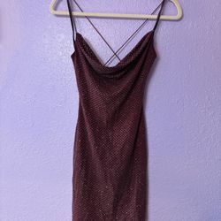 Glitter Mini Dress