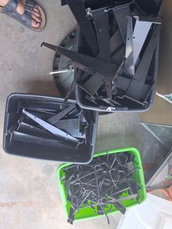 Slat wall pegs and hooks