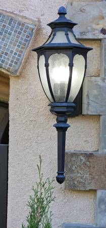 9 metal exterior House Lights