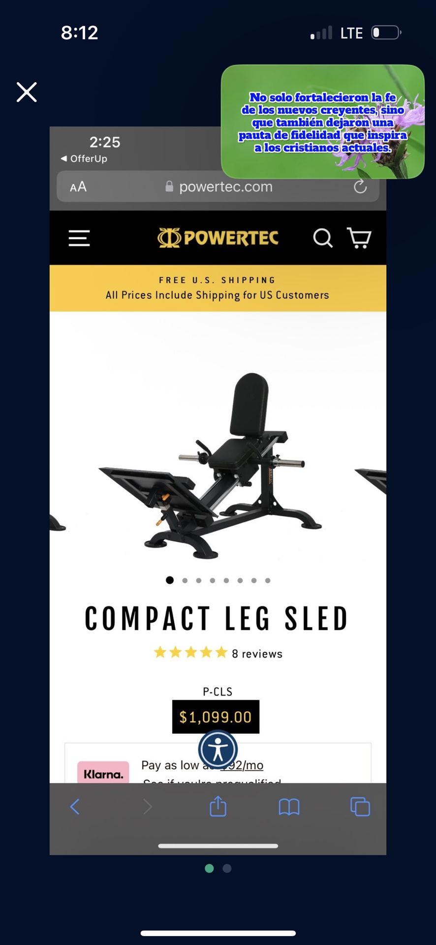 Campact Leg Press Calf Machine Combo 