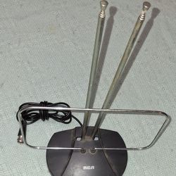 RCA Basic Indoor HDTV Antenna, ANT111E HD Coax 40 Mile Range 4K 8K 1080P (D)