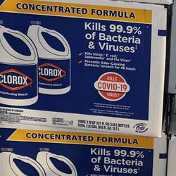 Clorox Bleach $10/case