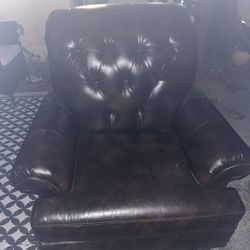 Brown Leather Chair