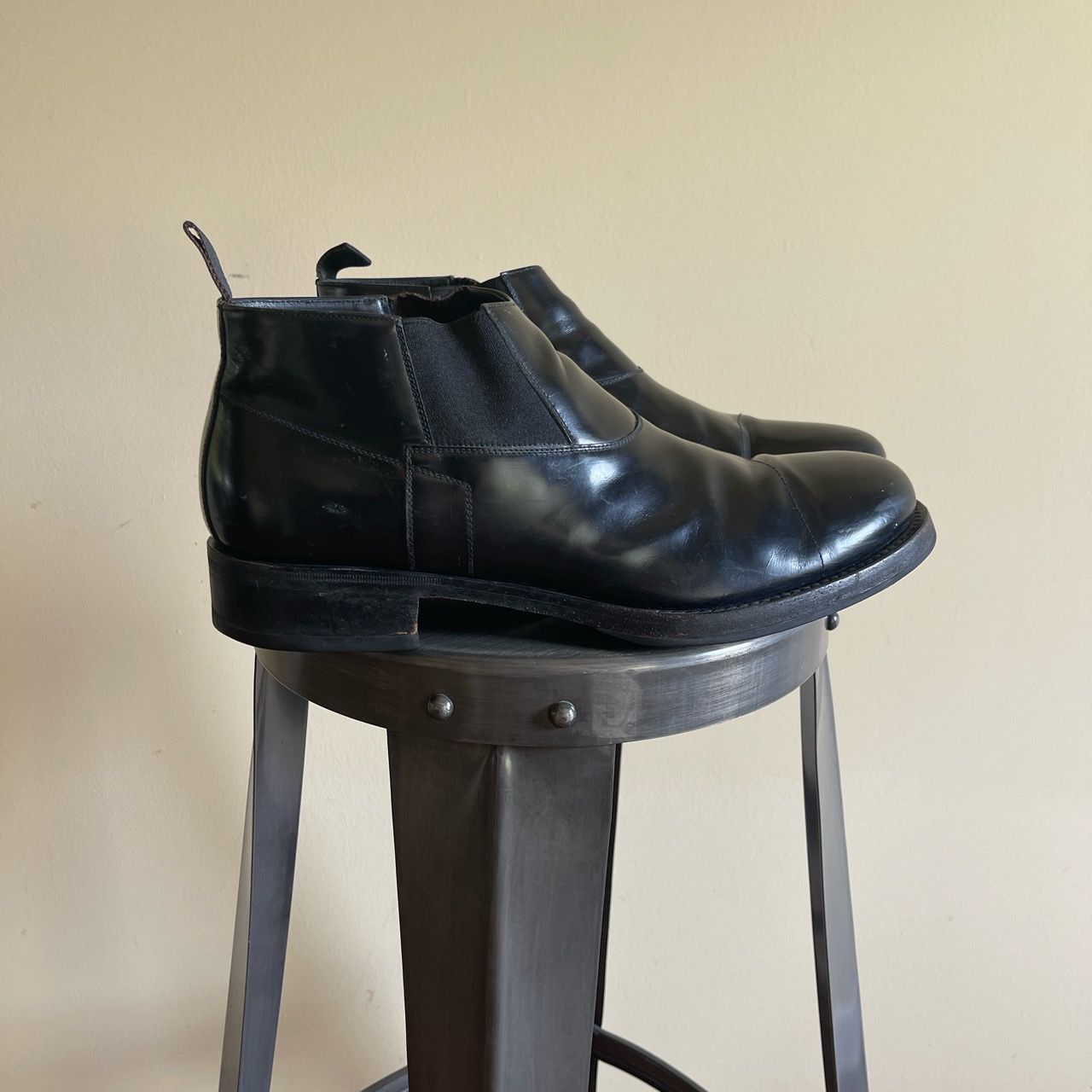 Mens Prada Leather Boots