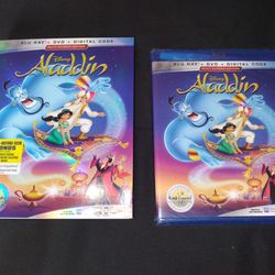 Aladdin Blu-ray Plus DVD New Sealed