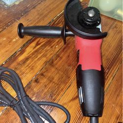 Tool lot; RYOBI drill, Husky Socket Wrench and Combination Wrench sets, Angle Grinder, and more