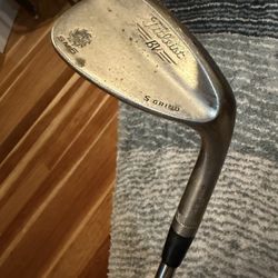 Titleist BV Vokey Design F Grind SM5 54*-10 Wedge Wedge Flex Steel RH
