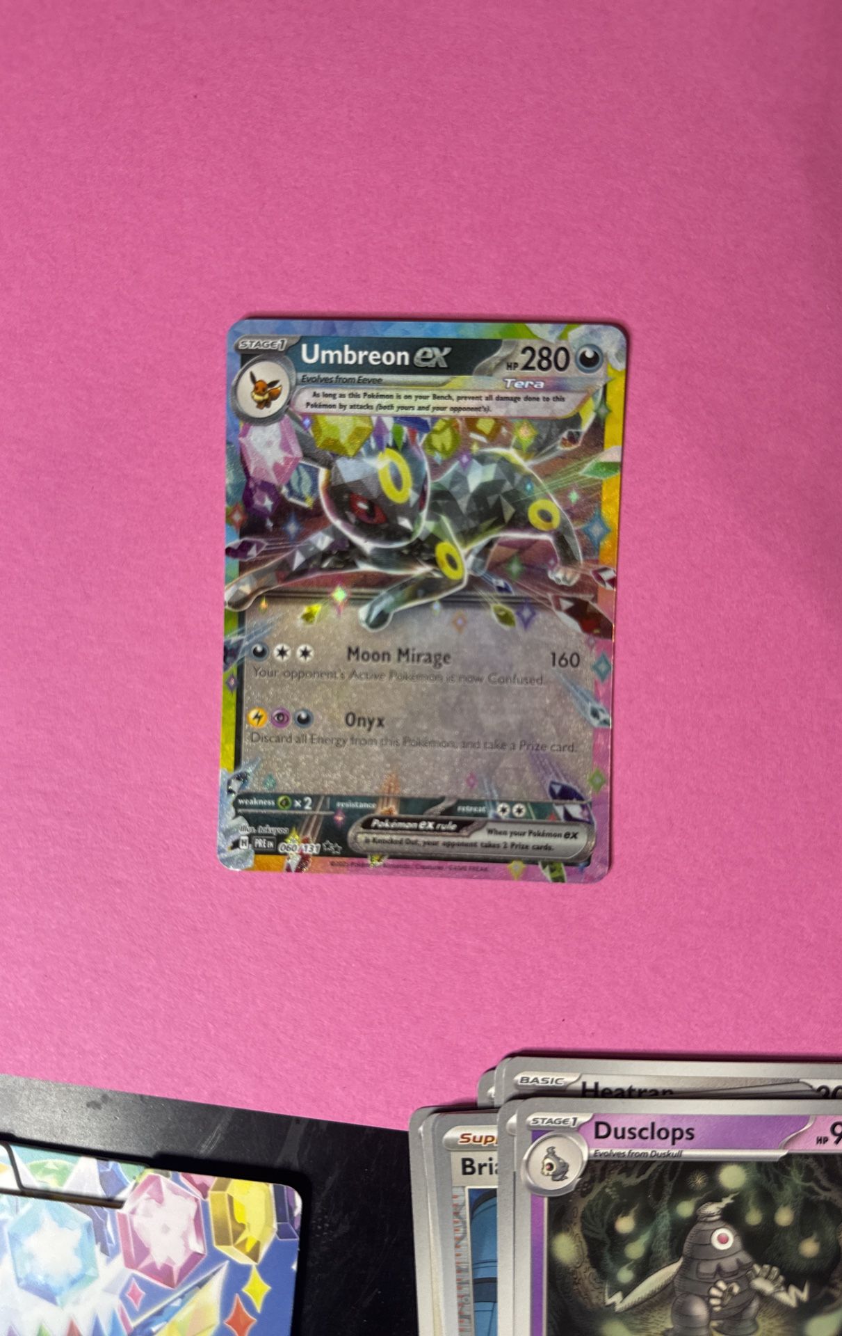 Umbreon EX prismatic Evolution