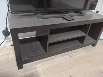 Free - Black Wood TV Stand / Media Console