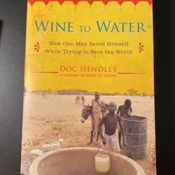 Wine To Water Paperback Book