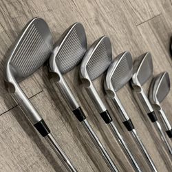 PING Irons- SW-6 Iron + 7 Grip Training Club + Odyssey Putter 