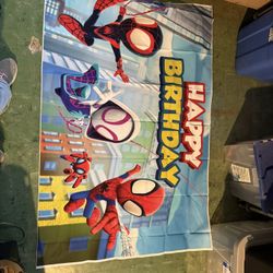 Spider-Man Back Drop X3 