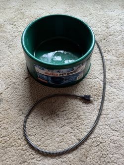 1.5 Gallon Heated Pet Bowl