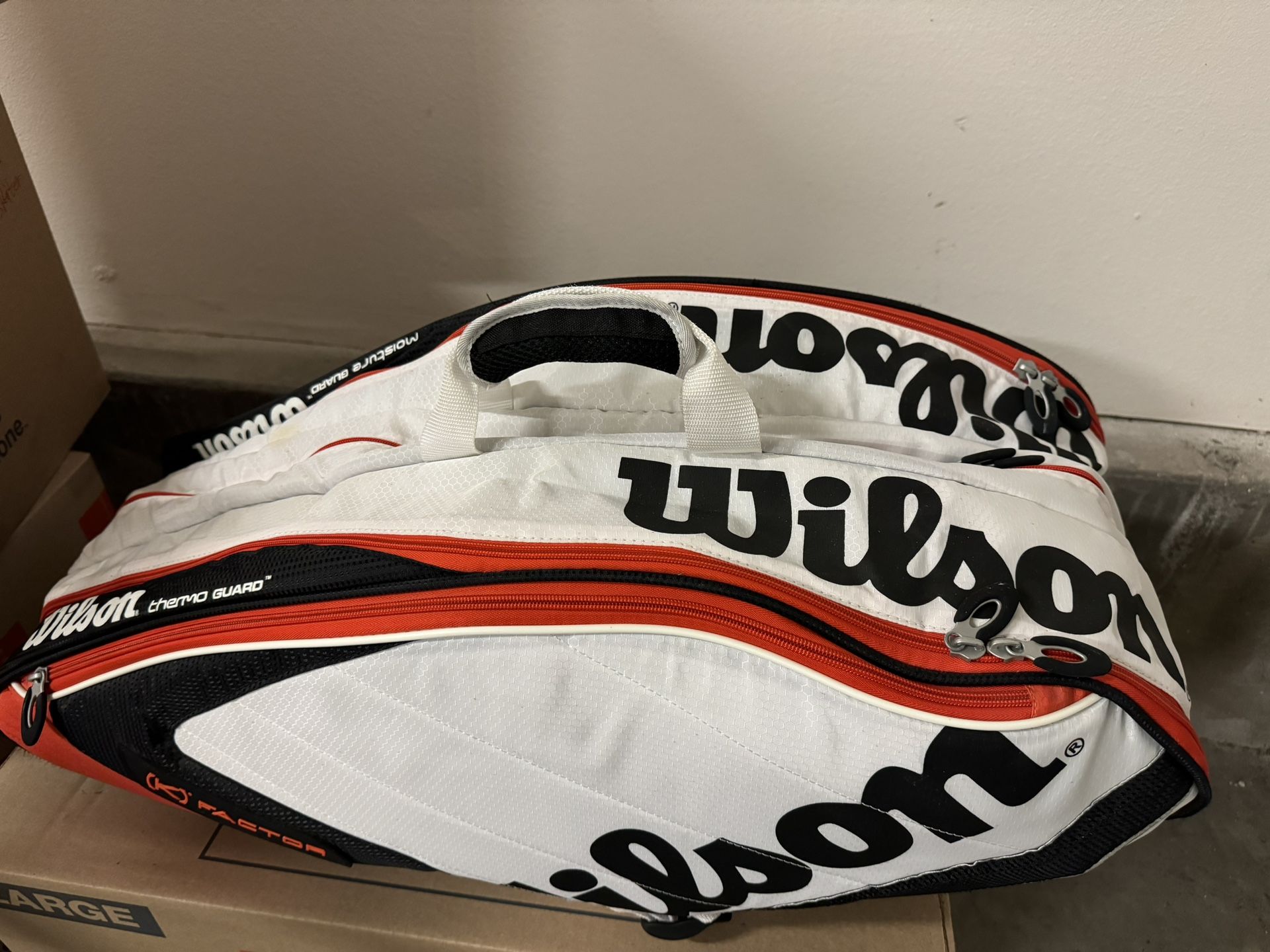 Wilson Bag And 3 Tennis Racquets