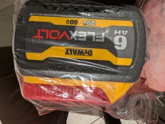 BRAND NEW DEWALT Flex Volt 6ah 20V-60V.