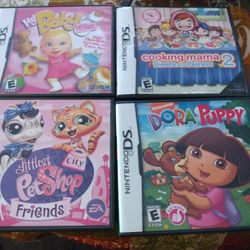 4 Nintendo DS Game Together 
